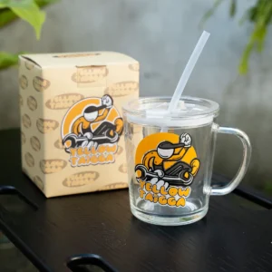 小黑人技師 玻璃馬克杯